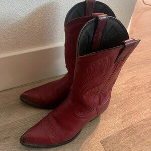 Red Cowboy Boots